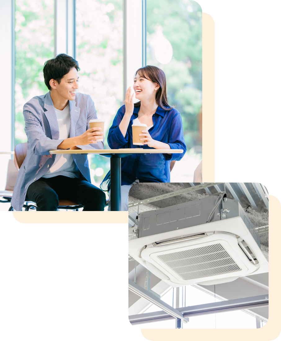 カフェの内装設計はReAir(リエア)