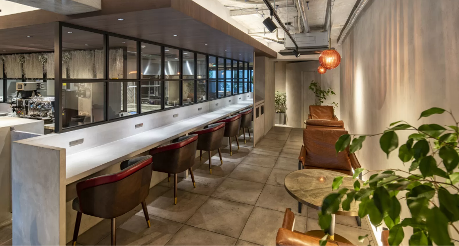 カフェ空間の施工事例ポイント