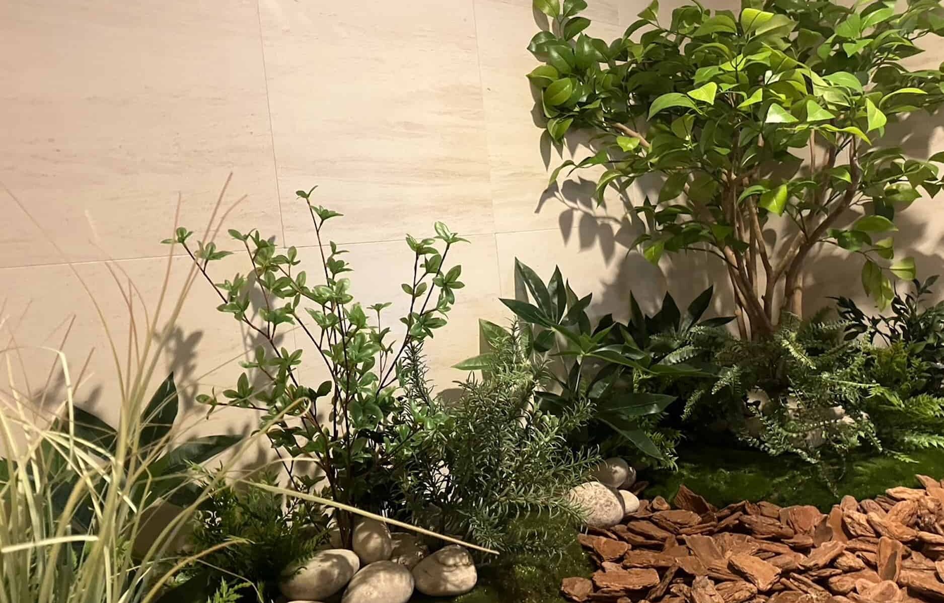 マンション外構デザイン・エントランス植栽