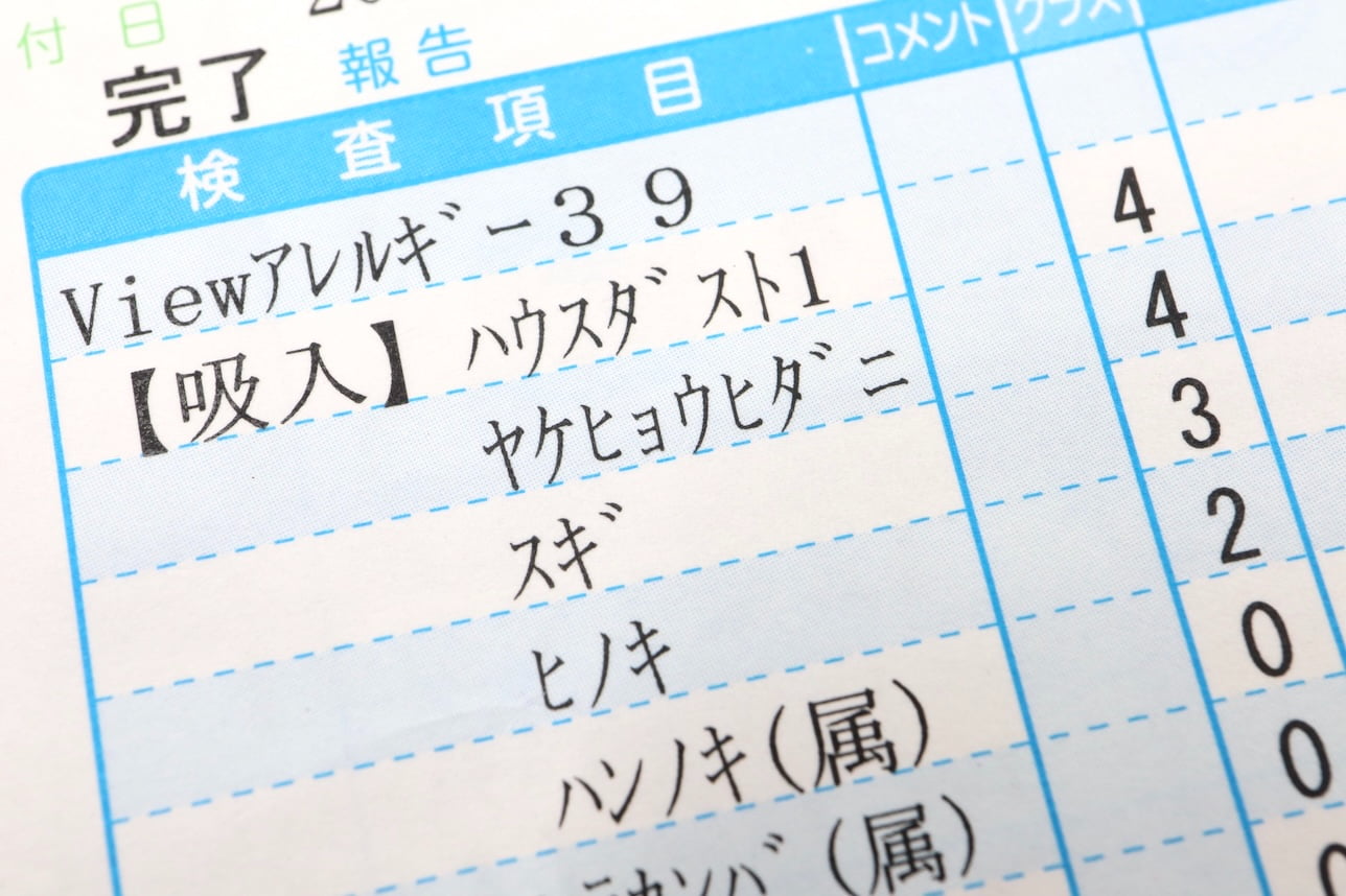 ハウスダストが起因する症状